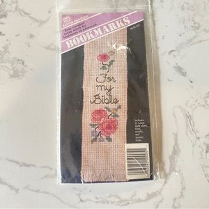 NWT Cross stitch bookmark set